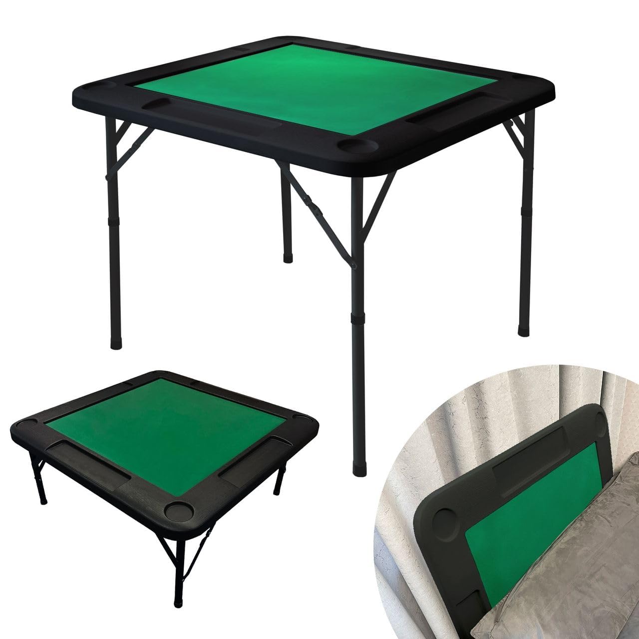 Amazon | 【スッキリ、収納。】麻雀卓 家庭用 折りたたみ 麻雀